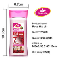 Rose Hip Body Oil Super Whitening Nature Essential Oil Skin Care Anti-aging 200ml