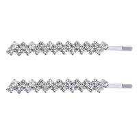 Diamond Claw Chain Hair Clip Bar Shaped Clip Wedding Hairware