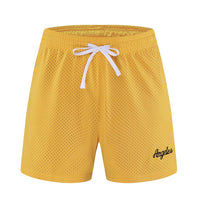 Men's Fashion Personalized Double-layer Mesh Shorts