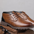 HPIOPL4999 Martin Boots Men's Boots Plus Size Lace Up Low Top