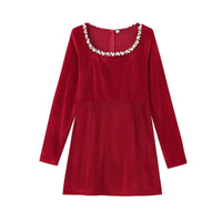 Womens French-style A-line Dress