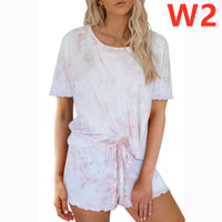Knit Crew Neck Pullover Ladies Loungewear Set