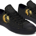 Fashion Printed Couple High Top Canvas Shoes