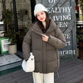 Womens Cozy Loose-fitting Cotton-padded Coat