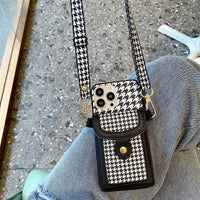 Mobile Phone Case With Inclined Back And Protective Sleeve