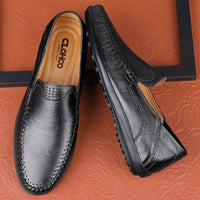 Cowhide Men's Business Casual Leather Shoes
