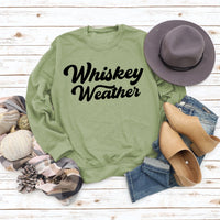 Lettered Casual Round Neck Long Sleeve Loose Sports Fashion Sweater