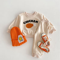 Baby Suit Casual Sports Top Pants