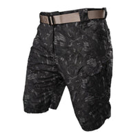 City Tactical Casual Shorts Workwear Plaid Fabric Waterproof