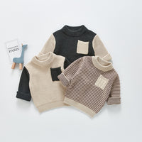 Korean Style Children's Long Sleeve Pullover Fashion Jacket