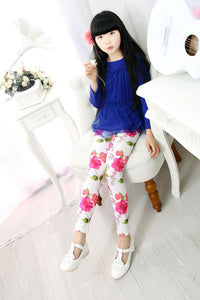 Milk Silk Children's Leggings Slim-fit Small And Medium Nine-point Children's Pants