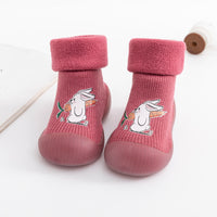 Toddler Shoes Baby Socks Children Non-slip Soft-soled No Heel