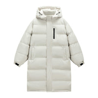 Women's Mid-length And Long Winter Coat With A Thickened Fur Collar