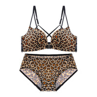 Front Button Underwear Women Without Steel Ring Gathering Bra