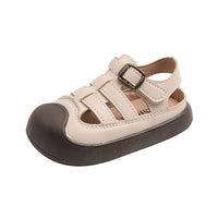 Summer New Boys' Anti-kick Beach Shoes Hollow Out