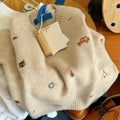 Children's Sweater Cartoon Embroidery Children