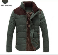 Thickened Men's Cotton Clothing Casual Jacket