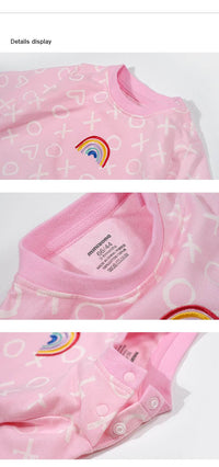 Baby Triangle Romper Spring And Autumn Long-sleeved Bag Fart