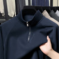 Fashion Stand Collar Cotton Men's Sweater