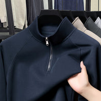 Fashion Stand Collar Cotton Men's Sweater