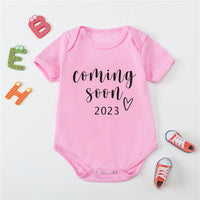 Baby Alphabet Print Newborn White Triangle Bodysuit