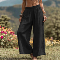 Women's Fashionable Loose Casual Wide-Leg Pants