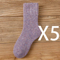 Wool Socks Women's Winter Warm Thickening