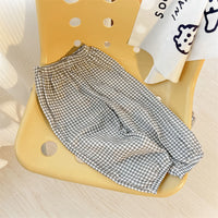 Summer New Style Boys And Girls Baby Double-Layer Gauze Casual Breathable Trousers