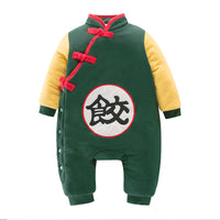 Thick Warm Dumplings Rompers Jumpsuit Crawling Suit