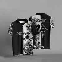 3D Digital Printing Loose Casual Short Sleeve T-shirt Top