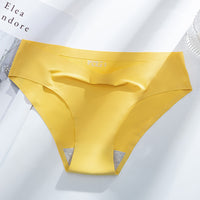 Ice Silk Underwear Women's Seamless One-piece Comfortable Underwear