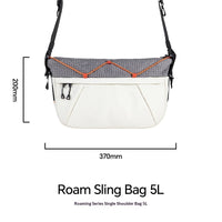 Portable Large-Capacity Crossbody Bag Contrasting Colors Versatile Travel Shoulder Bag