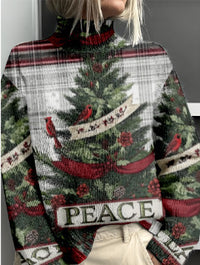 Women's Woolen Sweater Fashion Personality Turtleneck Sweater