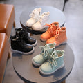 Children's British Style Martin Boots With Soft Sole And Non-slip
