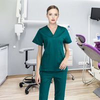 Short-sleeve Workwear For Doctors  Beauty Salons  And Dental Clinics