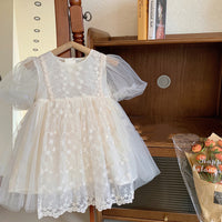 Fashion Personality Dress Girl Bubble Sleeves