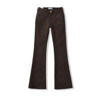 Womens Stylish Slim-fit Distressed Flared Jeans