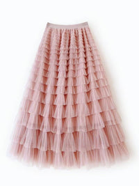 New Mesh Cake Skirt For Women Spring Style