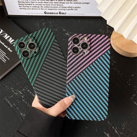 Double-faced Kevlar Carbon Fiber Texture Mobile Phone Case