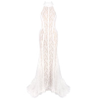 New Chinese-style Retro Morning Gown Slim-fit Dress For Women