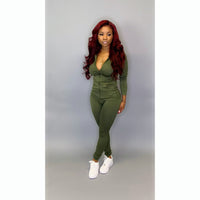 Women's Fashionable Casual Sports Two-Piece Set