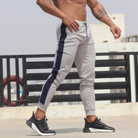 Men's Color-blocked Sports Pants Casual Slim Fit
