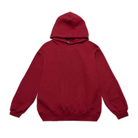 European And American Leisure Solid Color Hooded Loose Sweater Fleece-lined Hooded Coat