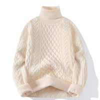 Sleek High Neck Sweater With A Minimalist Design