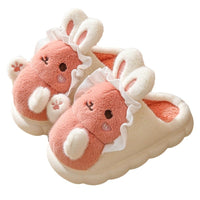 New Cute Hug Rabbit Girl Cartoon Cotton Slippers