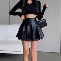 High-waisted, Figure-flattering, Fashionable Plus-size Skirt