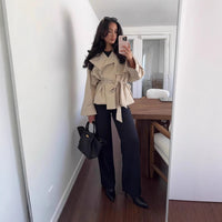 New Fashion Personality Women's Windbreaker Coat