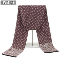 Men's Scarf European And American Cashmere Autumn And Winter Business Plaid