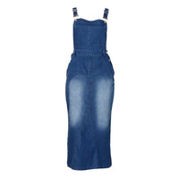 Retro Artistic Womens Slimming Denim Skirt
