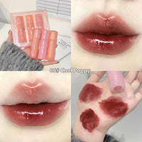 Lightweight Lip Lacquer Moisturizing Mirror Set Makeup